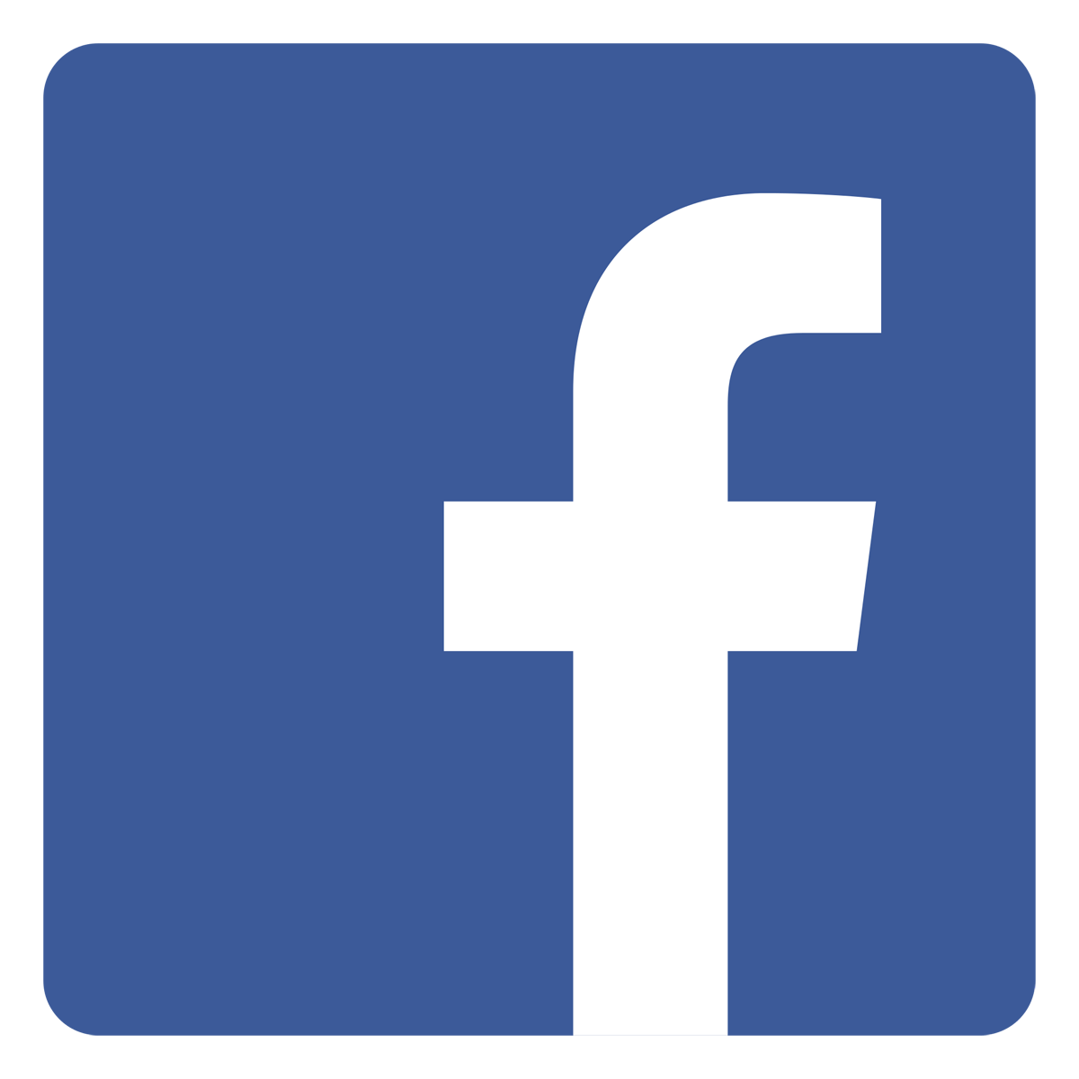 Square Facebook-Logo transparentes Bild