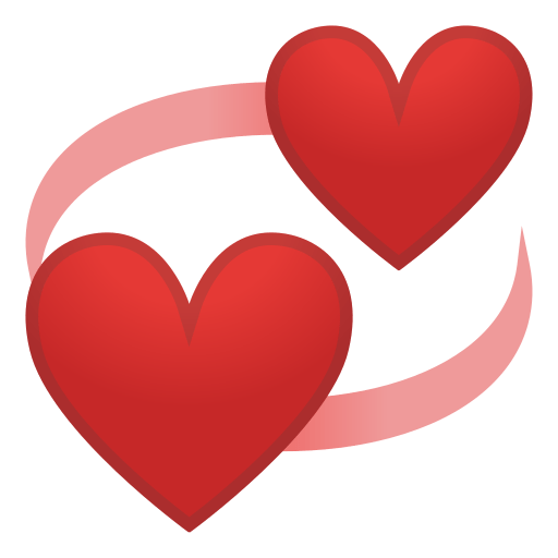 Twitter Emoji Heart Descarga la imagen PNG