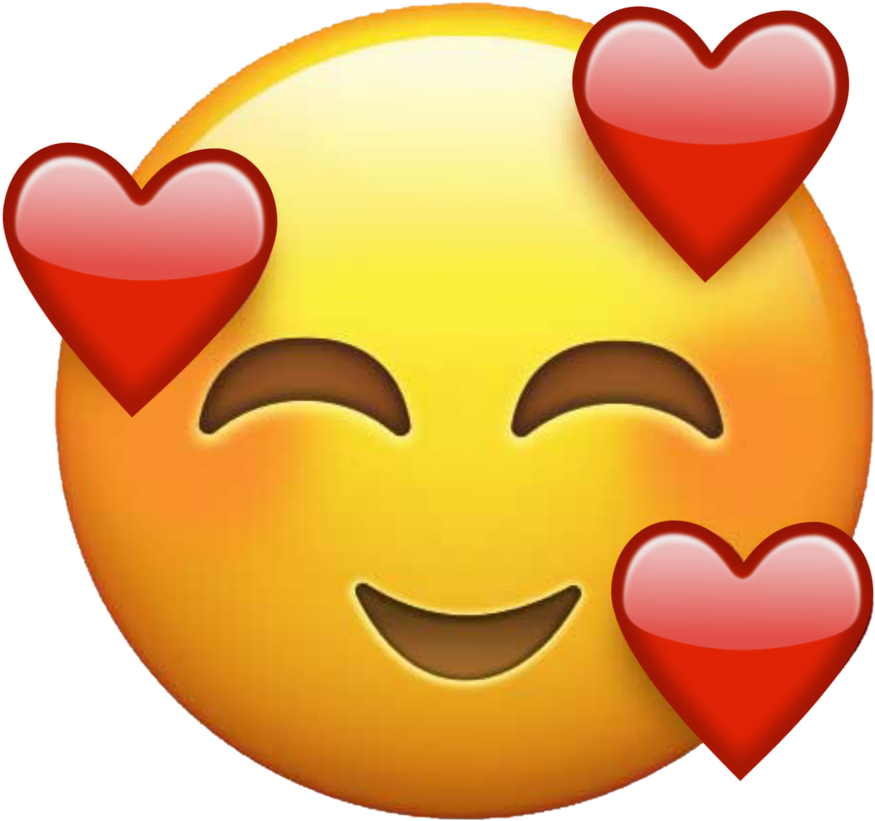 Twitter Emoji Heart Free PNG Image