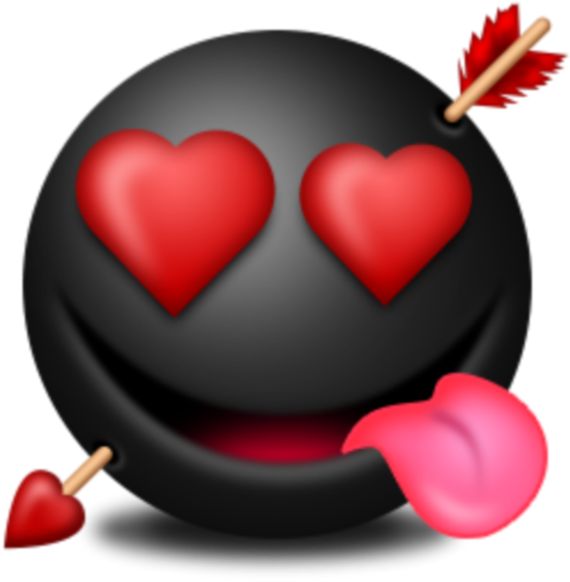 Twitter Emoji Heart PNG Download Image