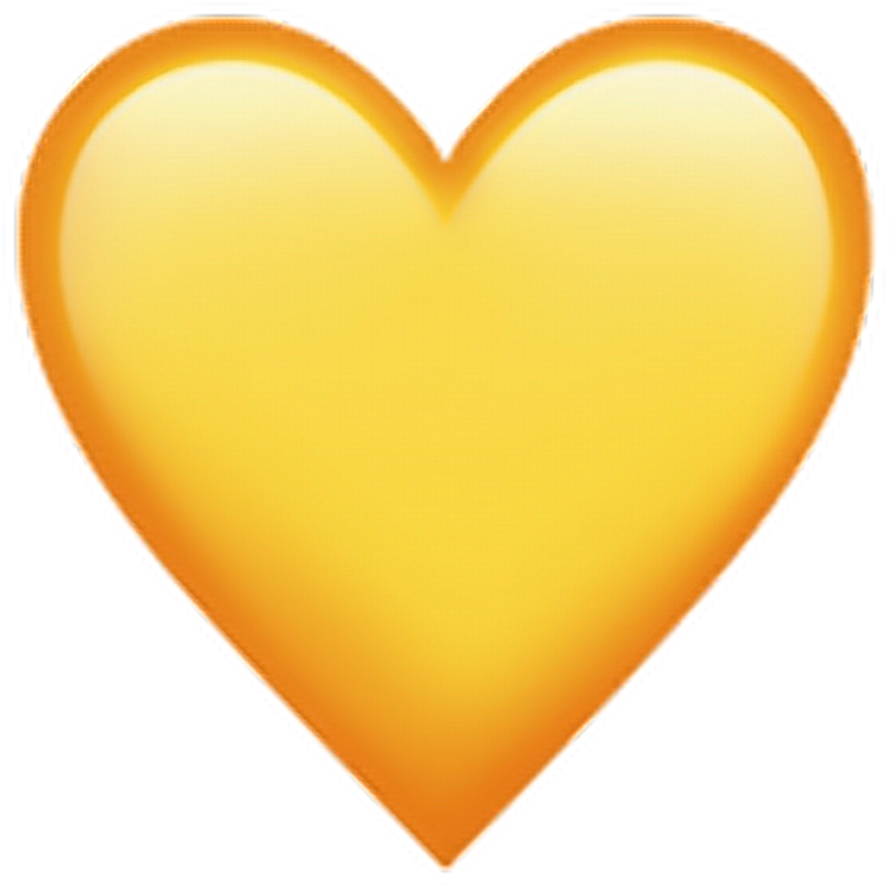 Twitter Emoji Heart PNG Image