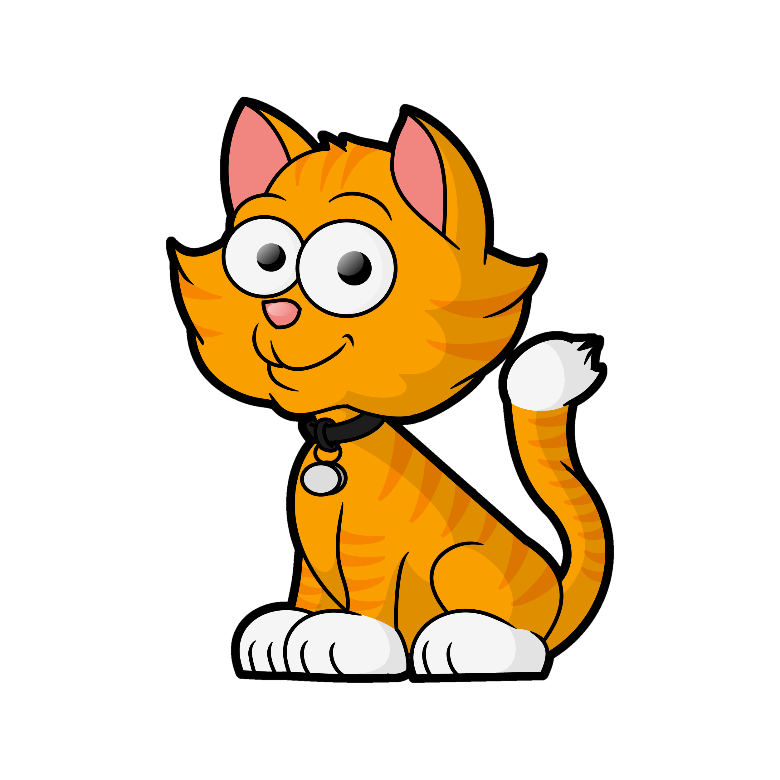 Vector Cat Dos Desenhos Animados Face PNG Transparente Imagem