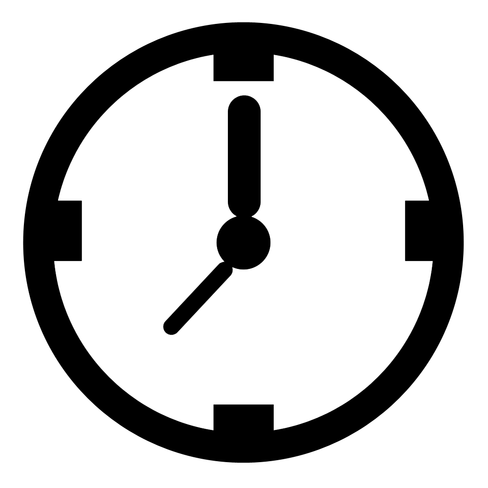 Vector Clock PNG Image Background
