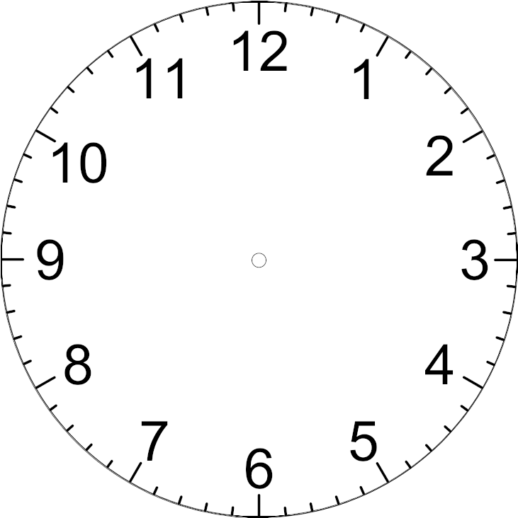 Vector Clock PNG Image
