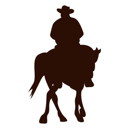 Silhouette de cow-boy vectorielle Téléchargement GRATUIT