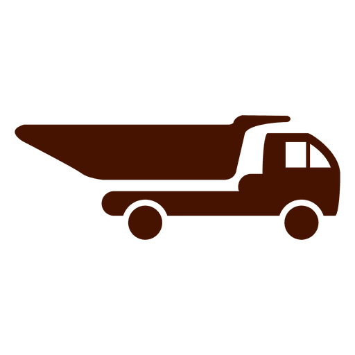 Vector Dump Truck PNG-Afbeelding