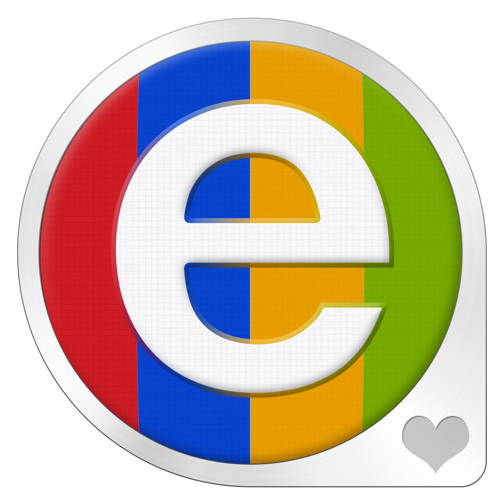 Foto di PNG di logo di ebay di vettore