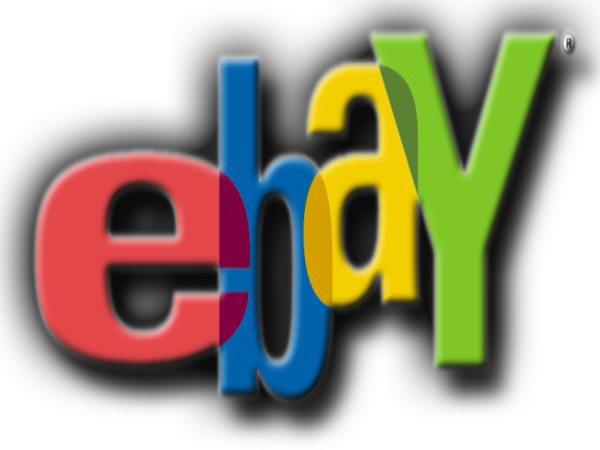Вектор eBay logo прозрачный фон PNG
