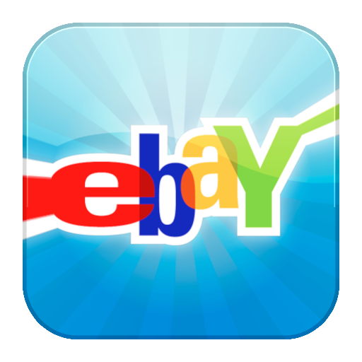 Vector eBay logo Transparant Beeld