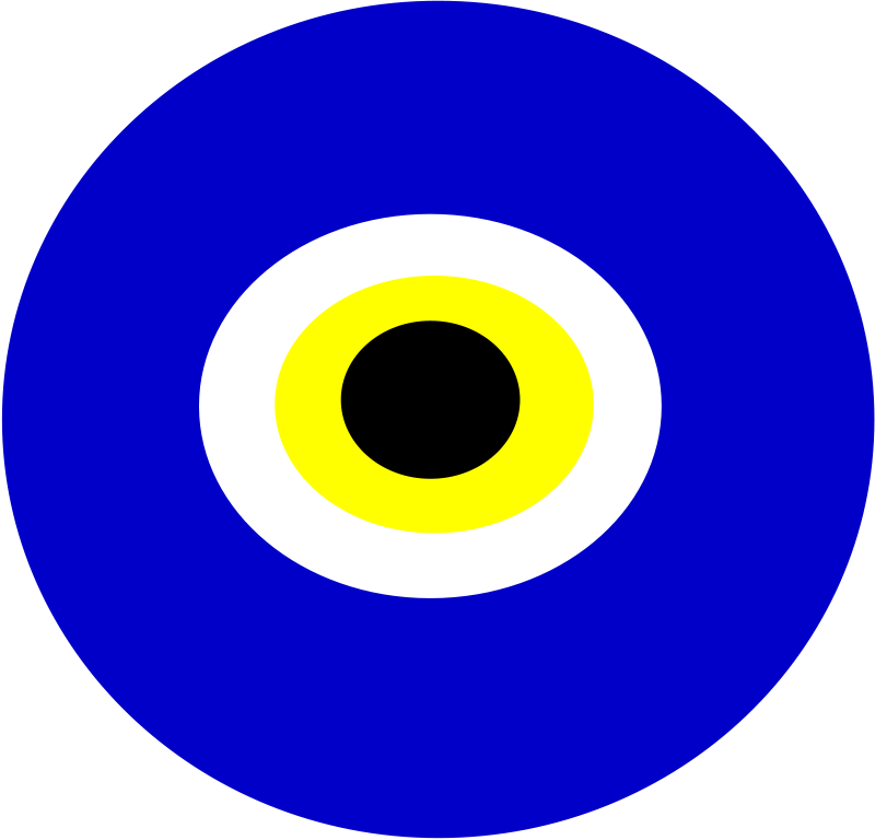 Vector Evil Eye PNG Transparent Image