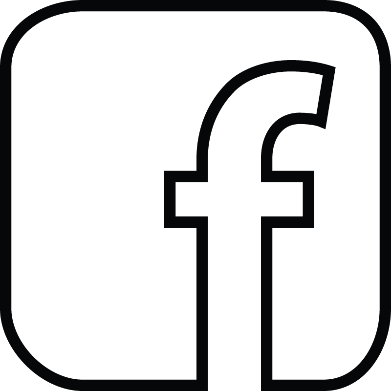 Vector Facebook Logo Black And White Transparent Image