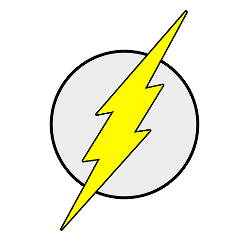 Vector flash logotipo PNG imagem fundo