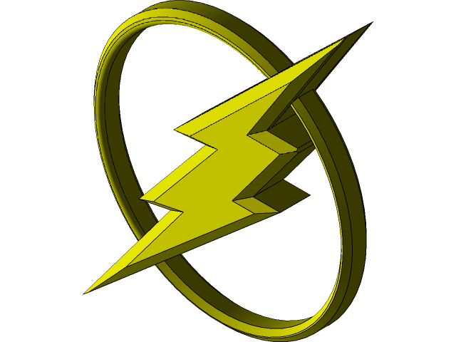 Vector Flash Logo PNG foto