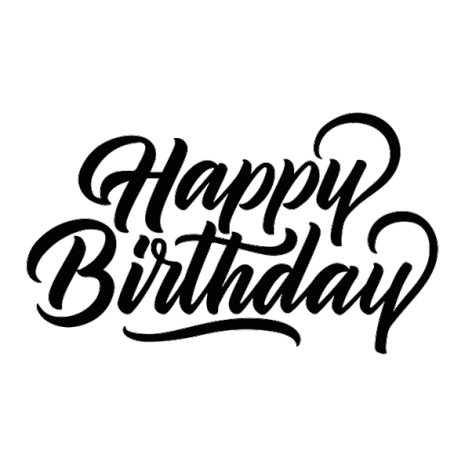 Vector Font Happy Birthday Png Background Image Png Arts