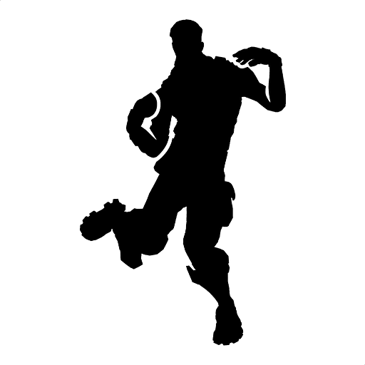 Vector Fortnite Floss Silhouette PNG Image Transparent