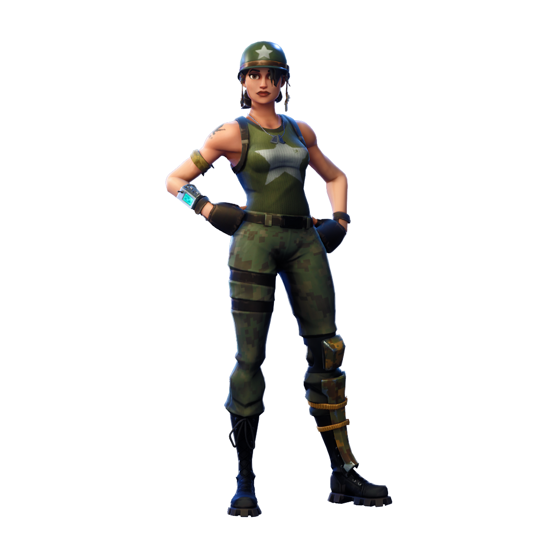 Vector fortnite floss silhouet Transparante achtergrond PNG