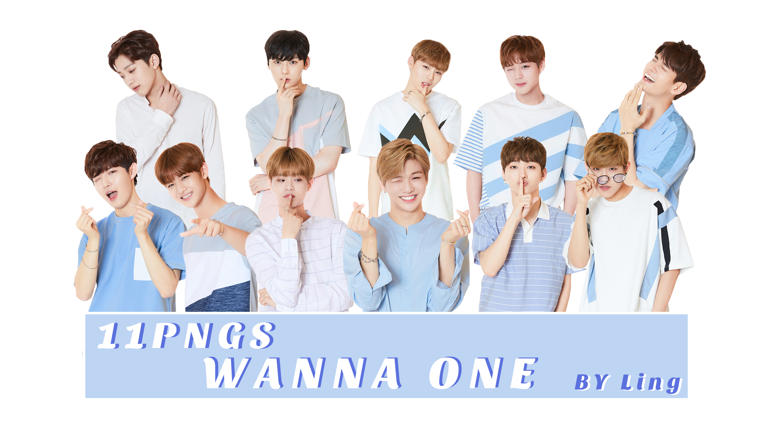 Wanna ONE Band PNG Transparent Image