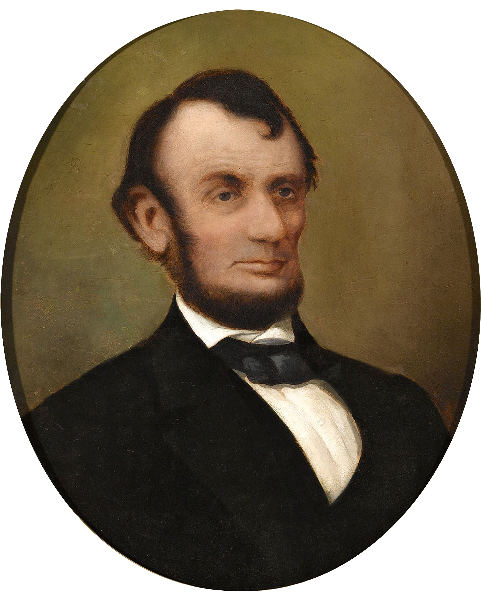 Abraham Lincoln Potrait Free PNG Image