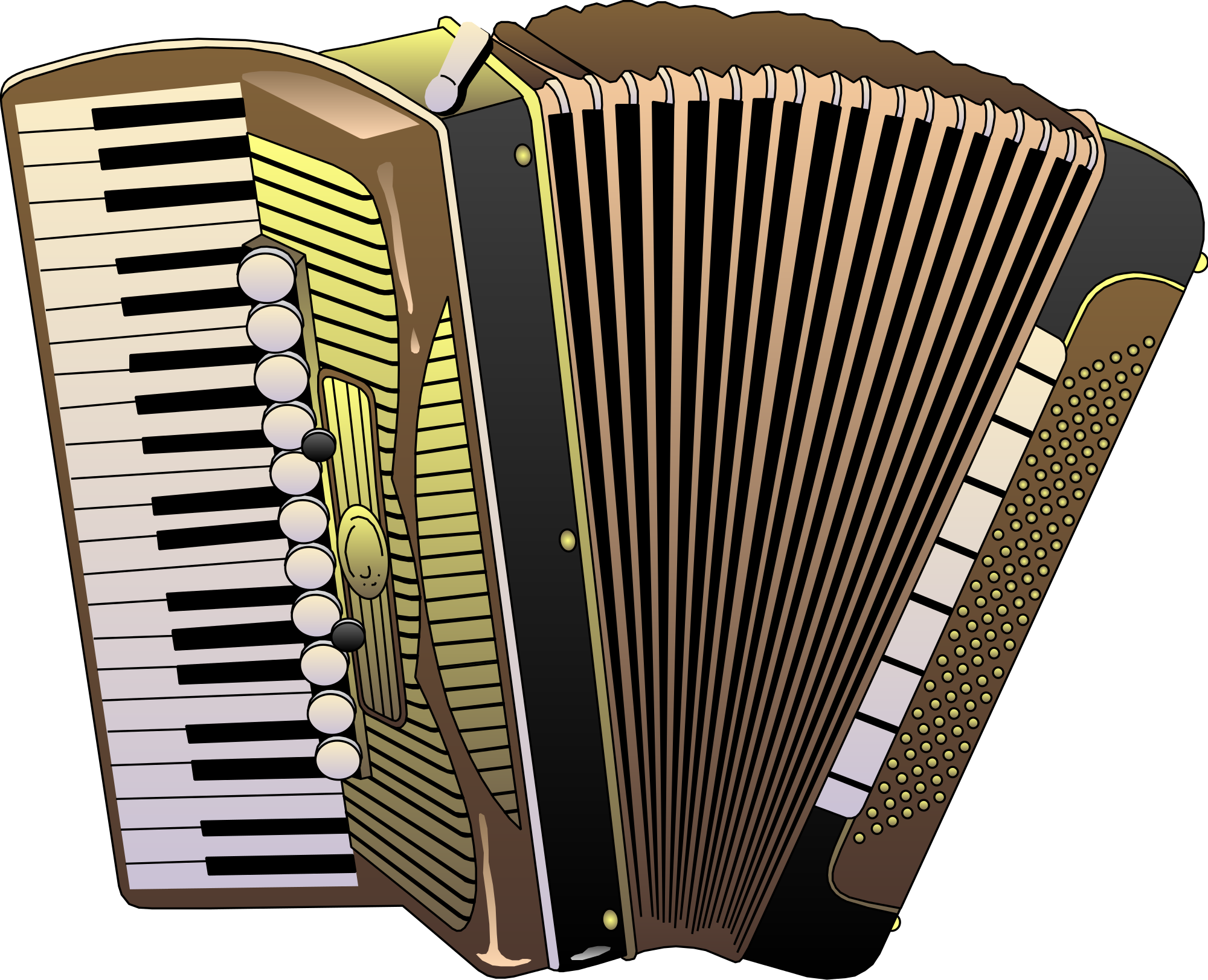 Accordion PNG High-Quality Image