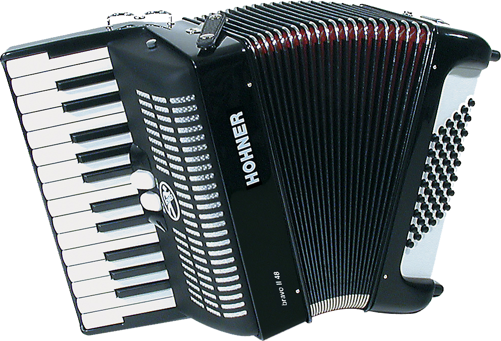 Acoustic Accordion PNG Image Background