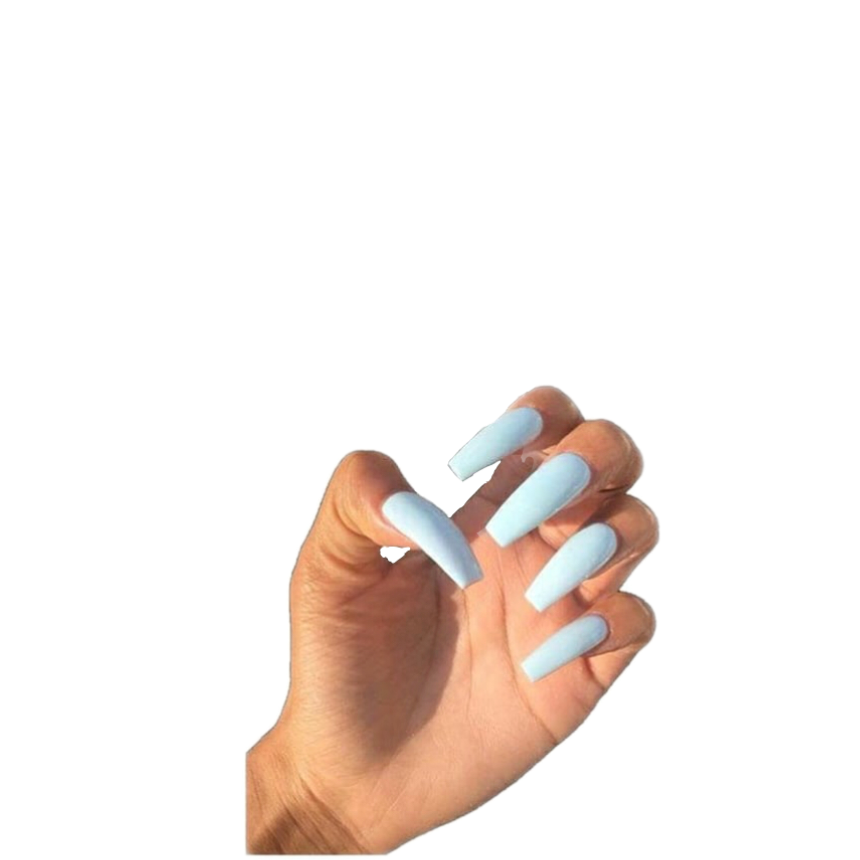 Акриловый прозрачный образ для ногтей