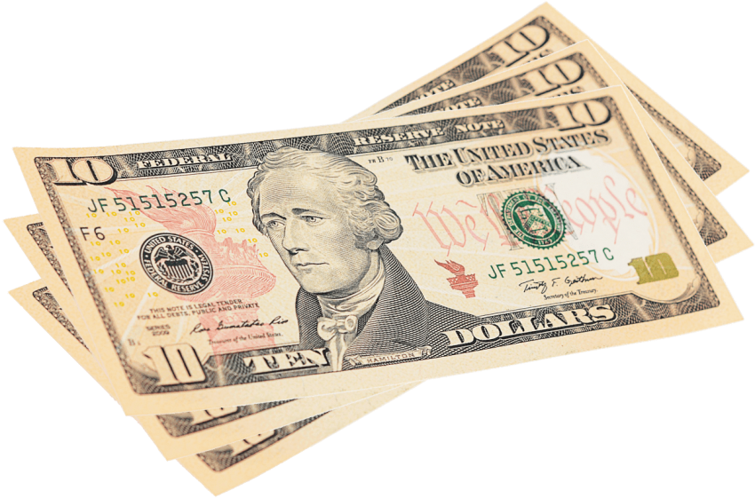 American Hundred Dollar Bill PNG Image Background
