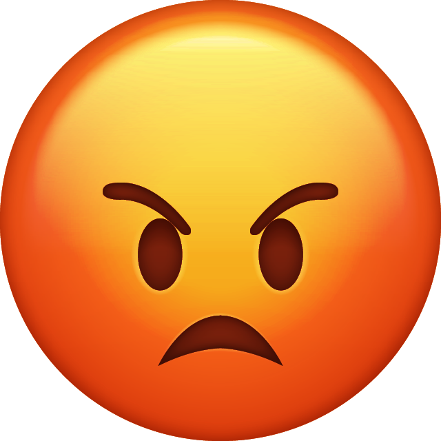 Angry Emoji PNG 사진