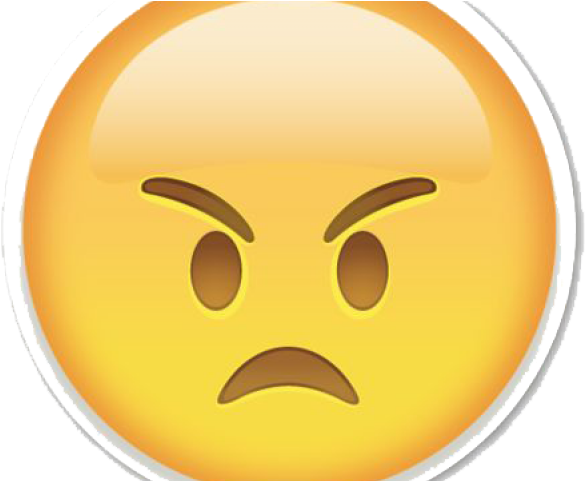 Angry Emoji PNG 투명한 이미지
