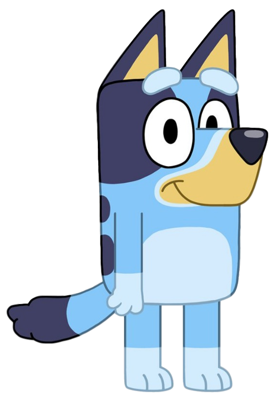 Anime Bluey PNG Download Image