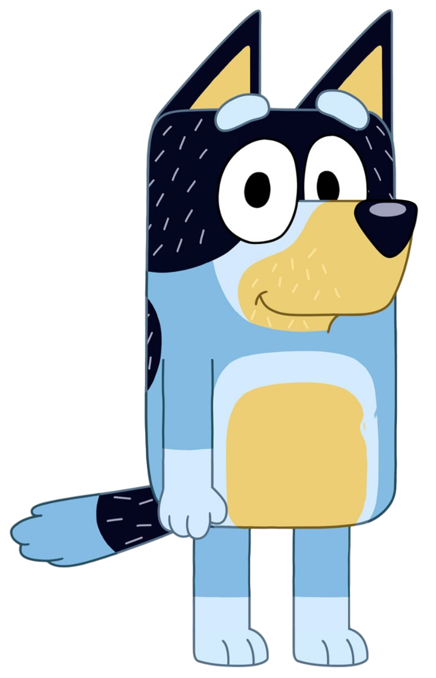 Anime bluey PNG Beeld achtergrond
