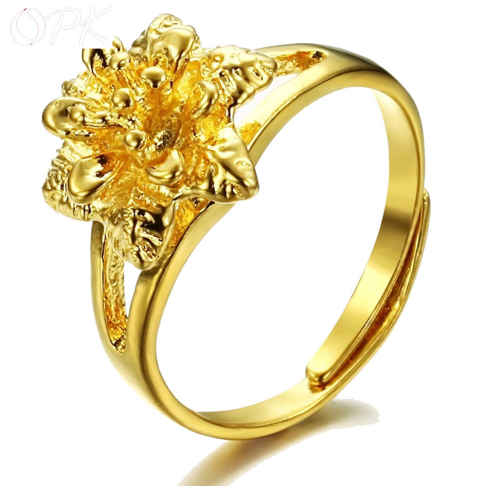 Юбилейное золотое кольцо PNG прозрачное изображение