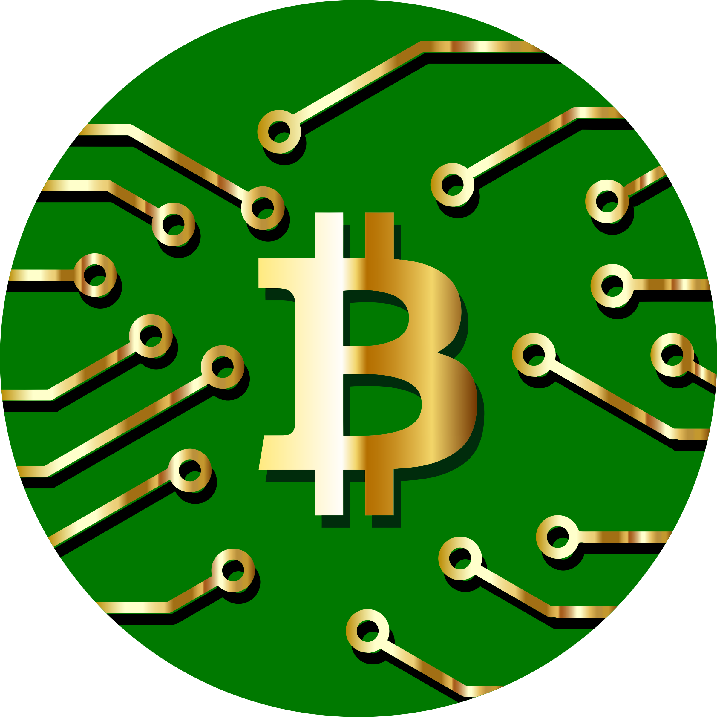 Bitcoin Digital Currency PNG Image Background