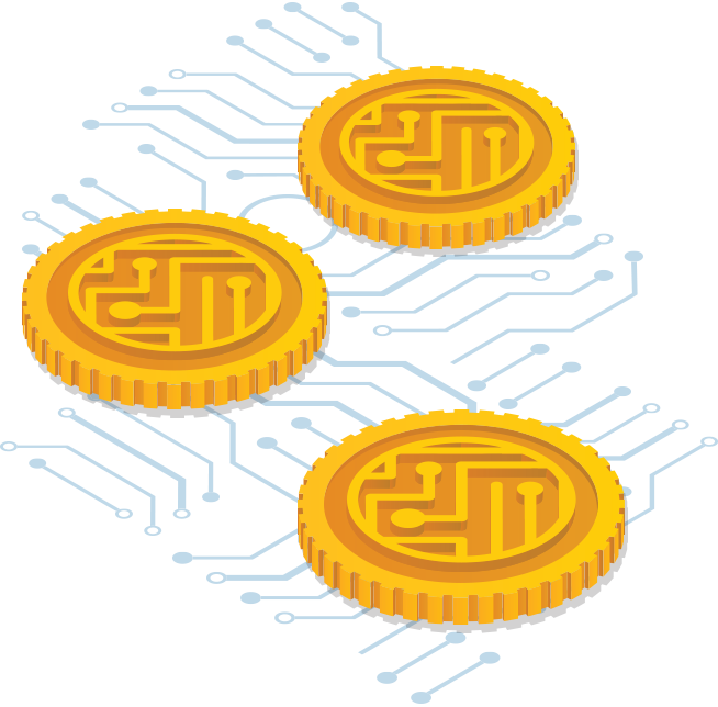 Bitcoin digitale valuta PNG Pic