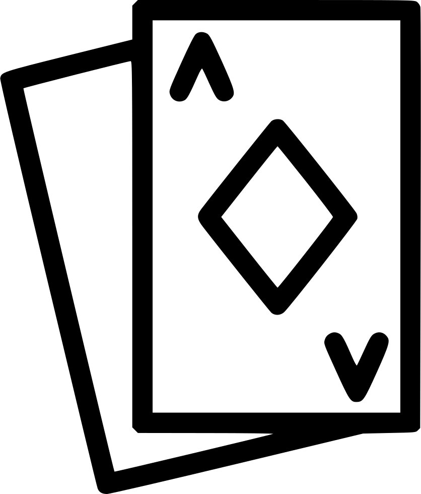 Black Ace Card PNG Download Image