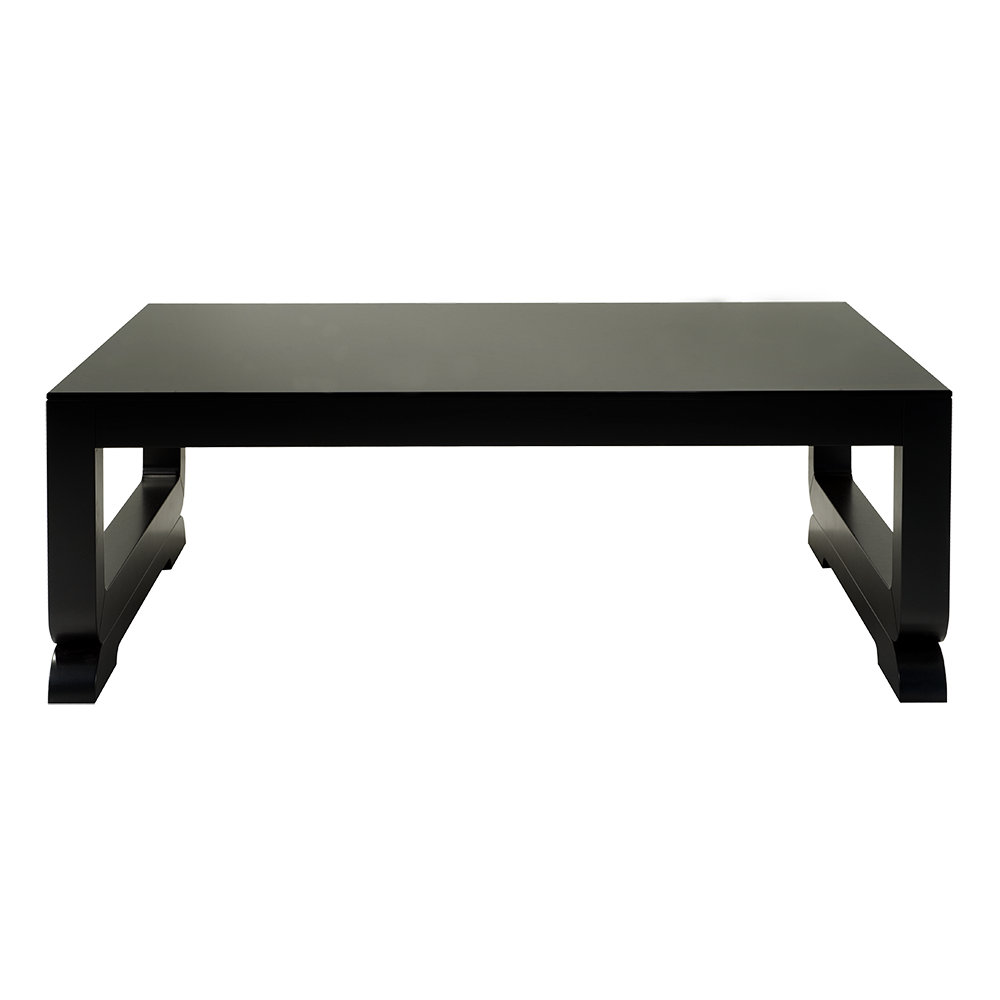 Black Modern Table PNG Photo