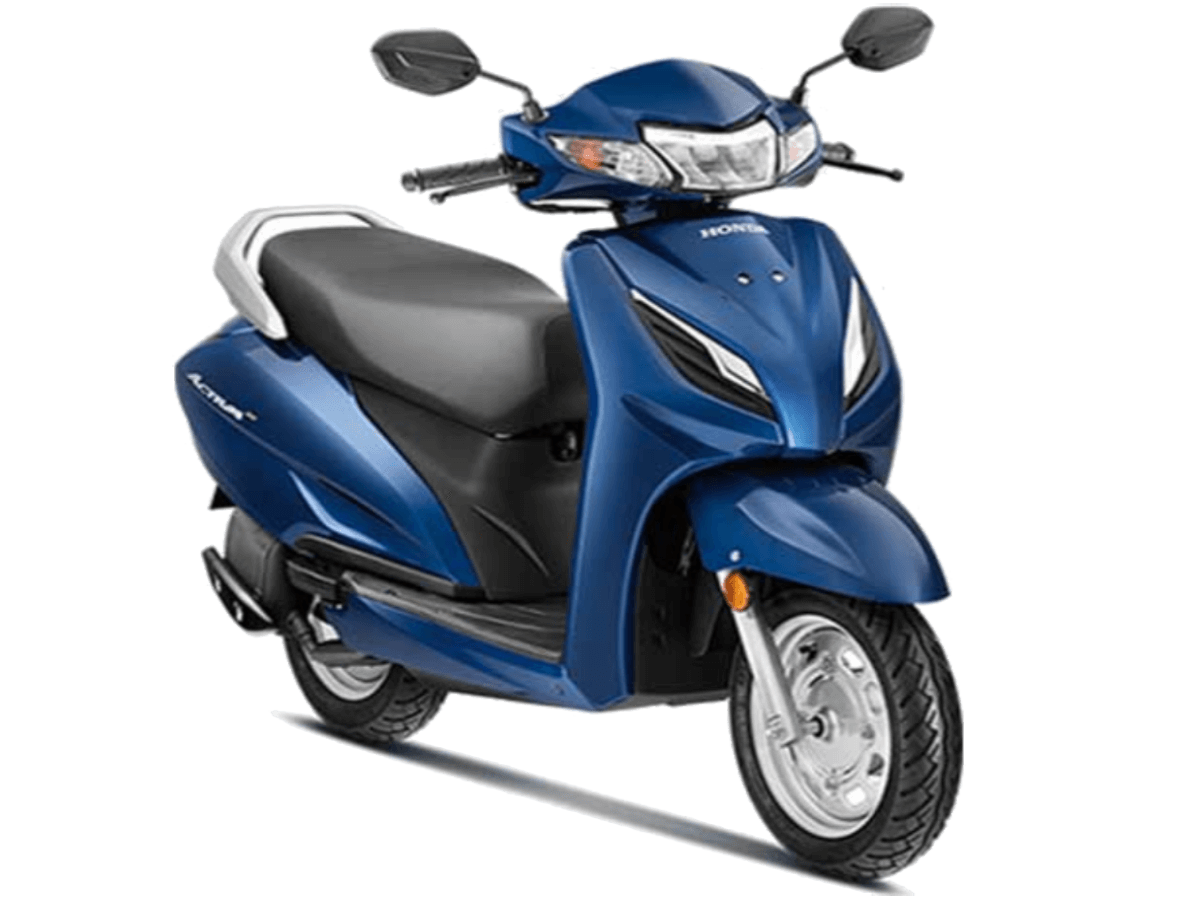 Blue Activa Free PNG Image