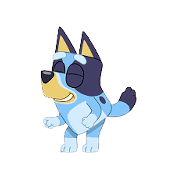 Bluey PNG High-Quality Image