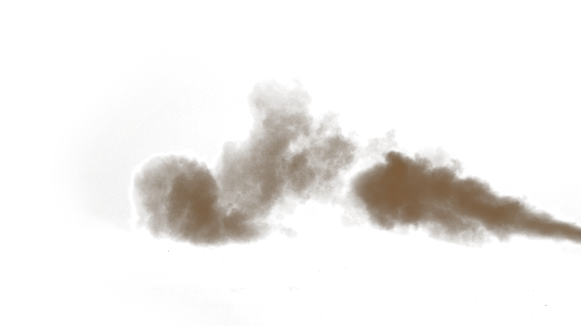 Brauner Rauch PNG Hochwertiges Bild