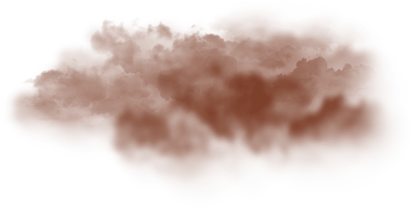 Image Transparente PNG de fumée brune