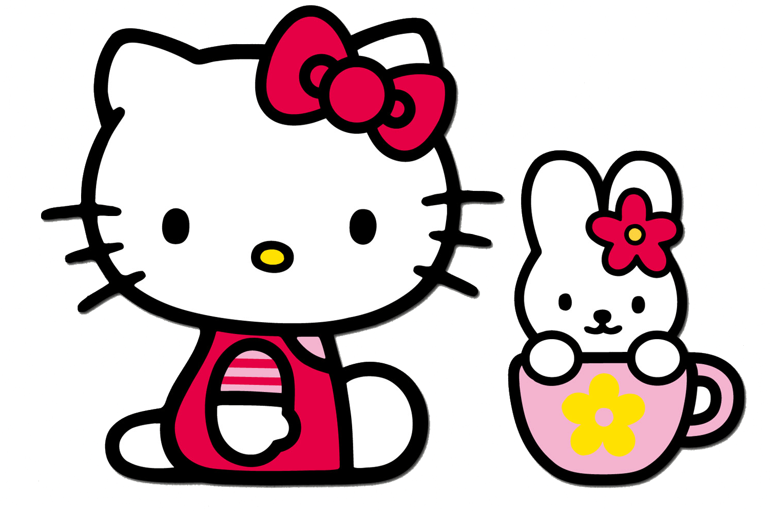 Cartoon Hello Kitty Transparente imagens
