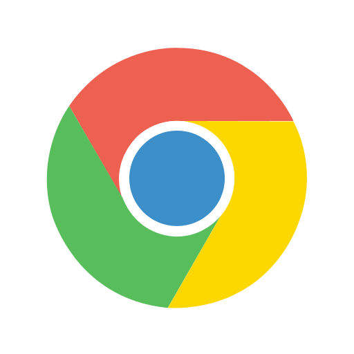 Fondo de imagen PNG de logo de Google Chrome