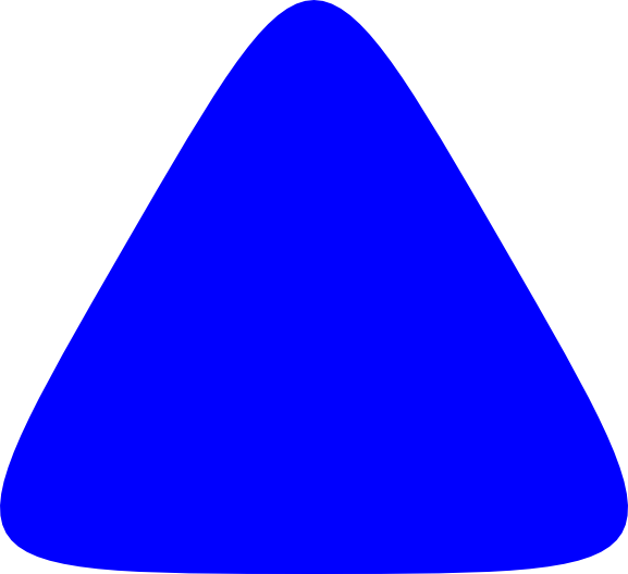 Kleurrijke driehoek PNG Foto
