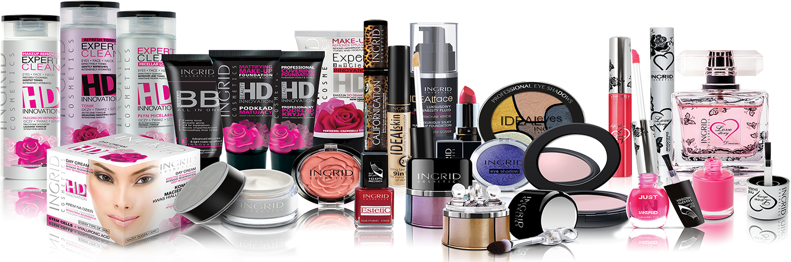 Cosmetics Products PNG Transparent Image