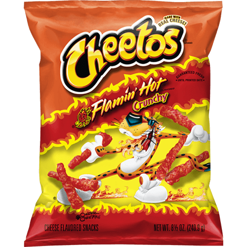 Crunchy Hot Cheetos PNG High-Quality Image