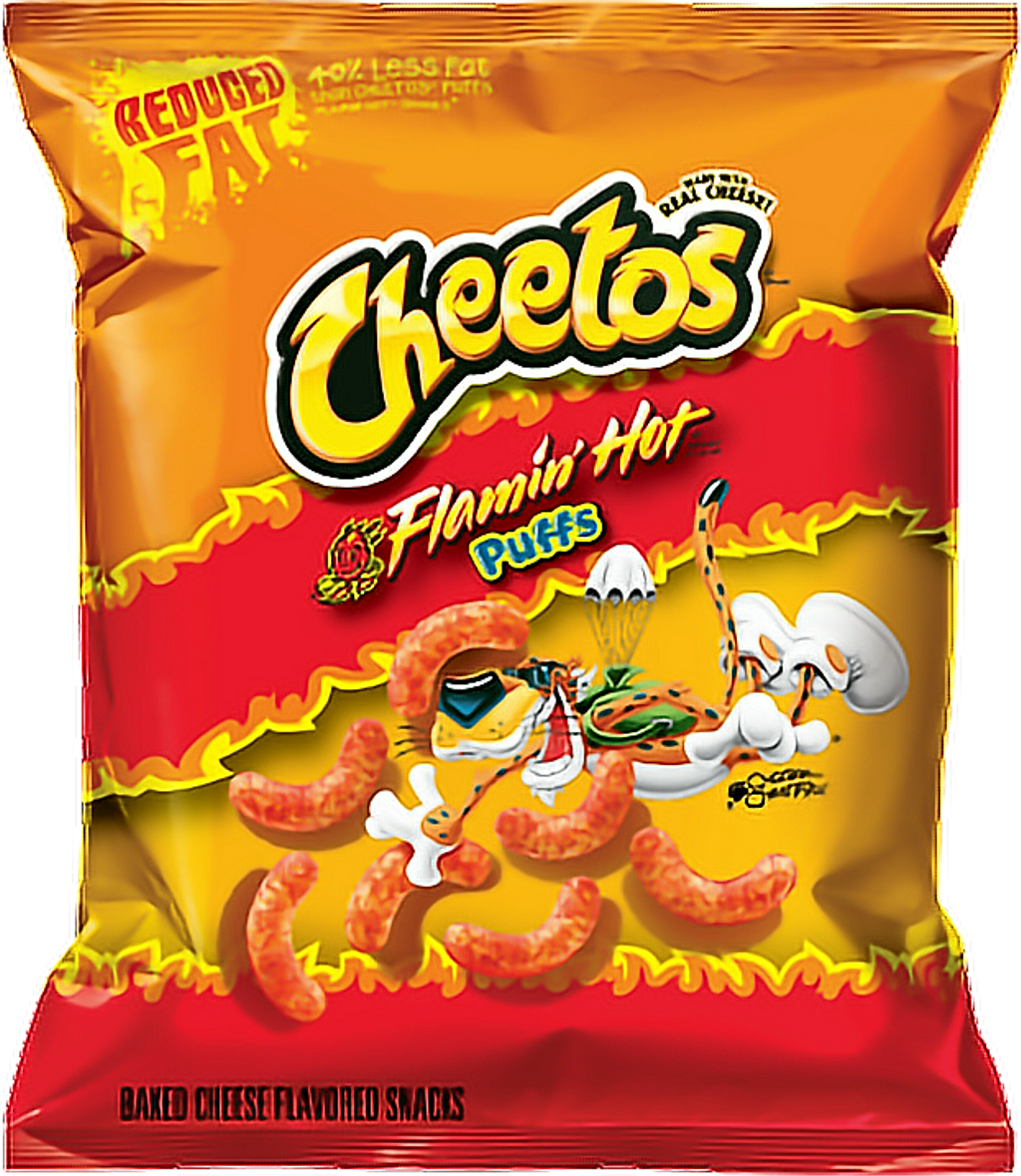 Crunchy Hot Cheetos PNG Image