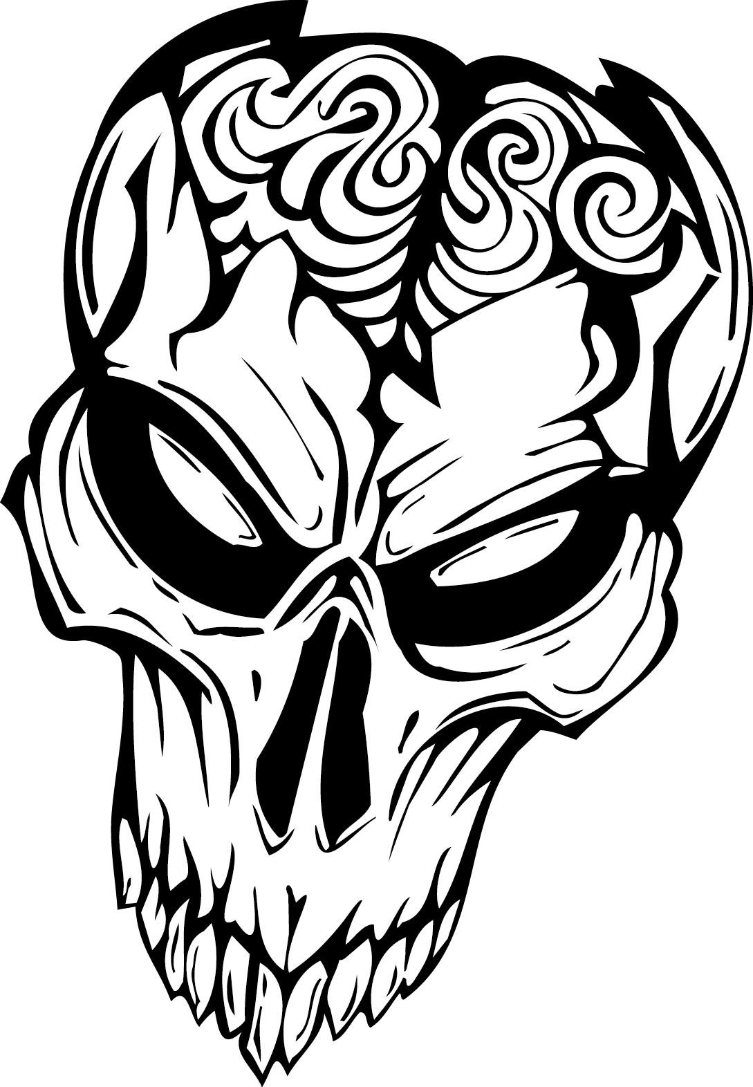 Devil Tattoo PNG Image Background