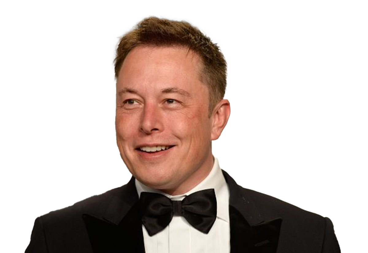 Elon Musk скачать прозрачное изображение PNG