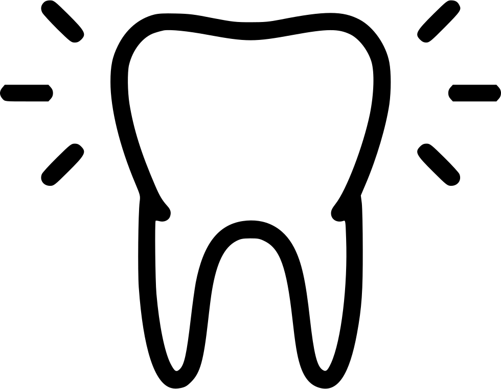 Sfondo dellimmagine del dente dello smalto