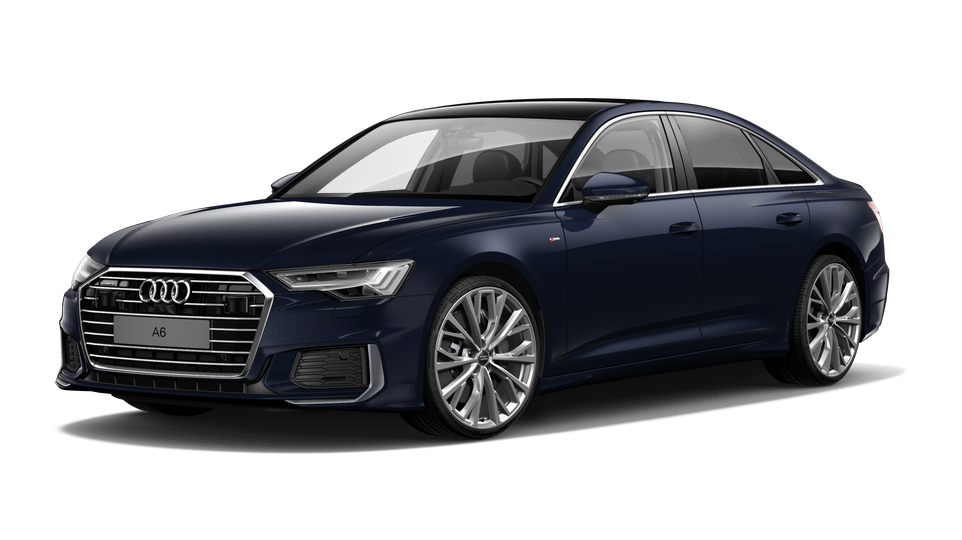 Audi mahal A6 PNG Gambar Transparan