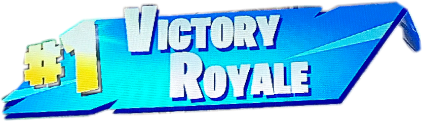 Fortnite Victory Royale Game Gambar Transparan